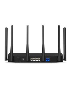 Mercusys BE9300 bežični usmjerivač (Tri-Band Wi-Fi 7 Router) 574Mbps/2880Mbps/5760Mbps (2.4GHz/5GHz/6GHz), 802.11be/ax/ac/a/b/g/n, 3×G-LAN, 1×G-WAN, 6x fiksne omni-direkcione antene