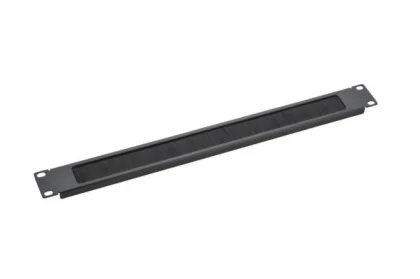 NaviaTec vodilica kablova 19" s četkom, 1U horizontalna, crna