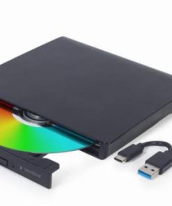 Gembird External USB DVD drive, black