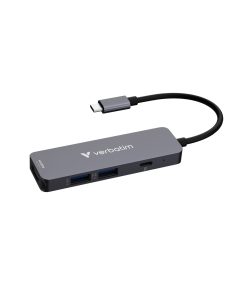 Verbatim USB-C Essentials Multiport Hub 4 priključaka: HDMI, USB-C PD, USB-A 3.2 Gen 1, USB-A