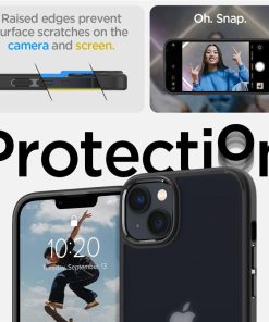 Spigen Ultra Hybrid, zaštitna maska za telefon, frost black - iPhone 14 Plus (ACS04901)