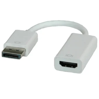 Roline adapter/kabel DisplayPort - HDMI, M/F, 0.15m
