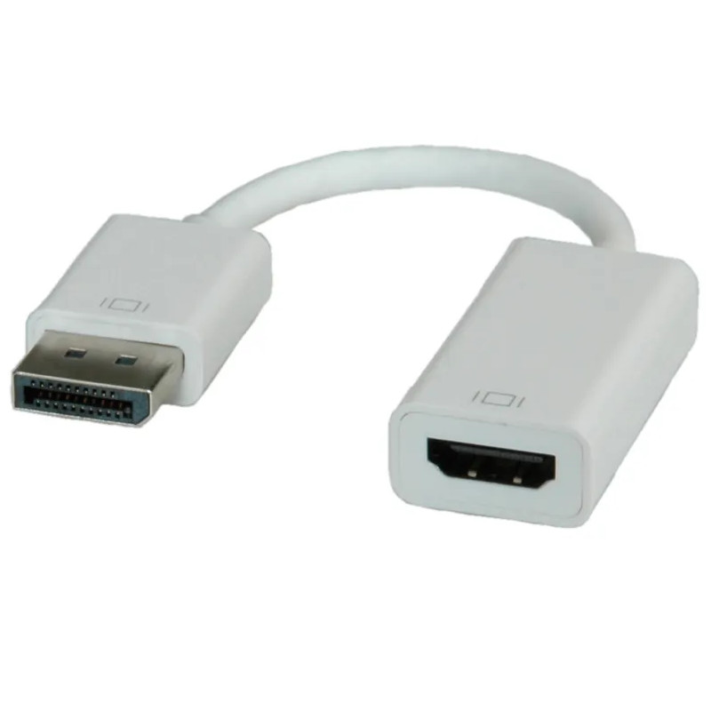 Roline adapter/kabel DisplayPort - HDMI, M/F, 0.15m