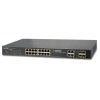 Planet 16-Port 802.3at Gigabit Ports 4 SFP Managed Switch