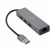 Gembird USB AM Gigabit network adapter with 3-port USB 3.0 hub
