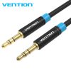 Vention Cotton Braided 3.5mm Male to Male Audio Cable 5M Black
