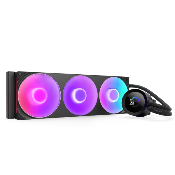 NZXT Kraken Plus 360 RGB v2, crno vodeno hlađenje