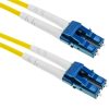 NFO Patch cord, LC UPC-LC UPC, Singlemode 9 125, G.652.D, Duplex, 15m