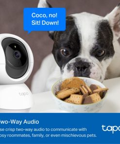 TP-Link Tapo C200P2 kamera FHD, H.264, 360°/114° Pan/Tilt, Advanced Night Vision, microSD, dvosmjerni audio, detekcija pokreta, Wi-Fi, Tapo app