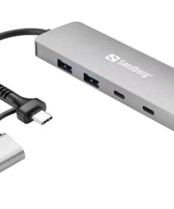Sandberg USB-C A to 2xUSB-A 2xUSB-C Hub