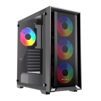 Bit Force VOLTRON ARGB-C4 Gaming Midi Tower ATX kućište bez napajanja, crno