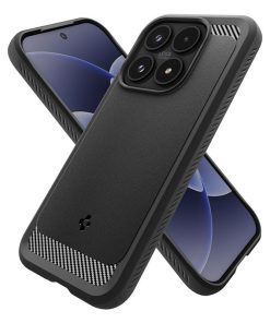Spigen Rugged Armor, matte black - Xiaomi 17