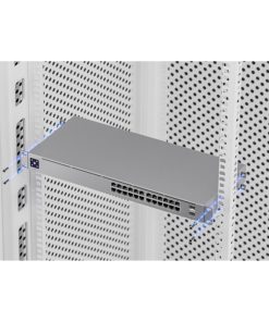 Ubiquiti UniFi Managed 24-port Gigabit Switch, 2×1G SFP, Rack 1U (USW-24)