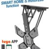 Transmedia Motorized folding Suspension Bracket for flat screens
