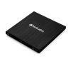 Verbatim Blu-Ray Slimline vanjski snimač, M-Disc kompatibilan, USB3.0, crni
