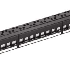 NaviaTec 24 Port Blank Patch Panel, 1U