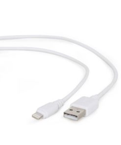 Gembird USB to 8 pin Lightning sync and charging cable, white, 1 m