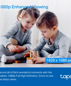TP-Link Tapo C200 kamera FHD, H.264, 360°/114° Pan/Tilt, Advanced Night Vision, microSD, dvosmjerni audio, detekcija pokreta, Wi-Fi, Tapo app