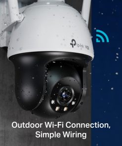 TP-Link VIGI C540-W-4 Full color kamera 2K 4MP, Pan/Tilt, H.265+, 4mm leća, RJ45, Night Vision, microSD, dvosmjerni audio, detekcija pokreta, vodootporna IP66, VIGI app