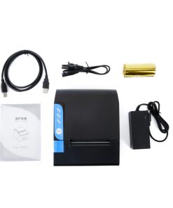 SPRT SP-POS893UEd POS pisač, 220mm/s, rezač, USB/LAN, crni