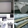 Projekcijsko platno 203 x 203 automatsko s motorom