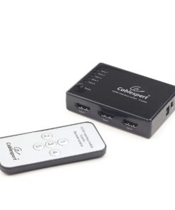 Gembird HDMI interface switch, 5 ports Infrared remote control
