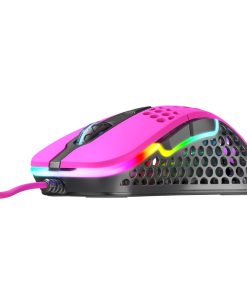 Cherry XTRFY M4 RGB igraći miš, 16000 cpi, USB, rozi