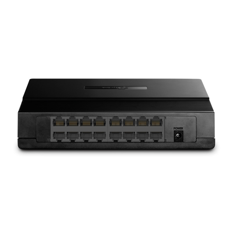 TP-Link 16-port Desktop preklopnik (Switch), 16×10/100M RJ45 ports, plastično kućište