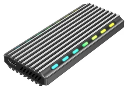 Gembird USB 3.1 enclosure for M.2 NVME drives, aluminium