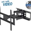 Transmedia Full-Motion Bracket for Flat Screens, 37"-70", up to 50kg