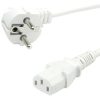 Roline VALUE naponski kabel, ravni IEC320 C13, 1.8m, bijeli