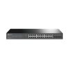 TP-Link Omada JetStream 24-port Gigabit L2 PoE+ Smart preklopnik (Switch), 24×10/100/1000M RJ45 port, 4×Gbit SFP, 802.3at/af, 19" 1U rack mount (250W)