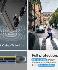 Spigen Rugged Armor, zaštitna maska za telefon, crna - Samsung Galaxy S23+