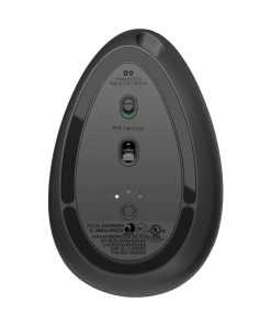 Logitech MX Vertical Advanced vertikalni ergonomski bežični optički miš, za dešnjake, USB, grafit (910-005448)