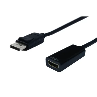 STANDARD adapter/kabel DisplayPort - HDMI, M/F, v1.2, 0.15m