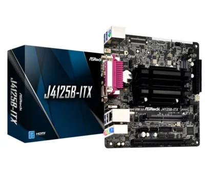 Asrock Intel J4125B-ITX onboard (mITX) MB