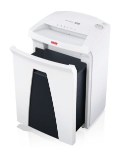 HSM securio B24 uništavač dokumenata + CD medija, trakasti + poprečni rez, 4.5×30mm, razina sigurnosti E-3/F-1/O-3/P-4/T-4, kapacitet 35l