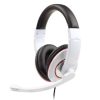 Gembird Stereo headset with rotating microphone, glossy white