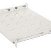 Intellinet 19" Shelf with Variable Rails for Fixed Mounting, Shelf Depth 350 mm, Gray