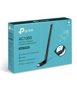 TP-Link AC1300 Archer T3U Plus bežični High-Gain Dual-Band USB3.0 adapter 400Mbps/867Mbps (2.4GHz/5GHz), 802.11a/b/g/n/ac, vanjska antena