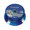 Blu-Ray Verbatim BD-R SL 6× 25GB Wide Inkjet Printable/No ID 25 pack spindle