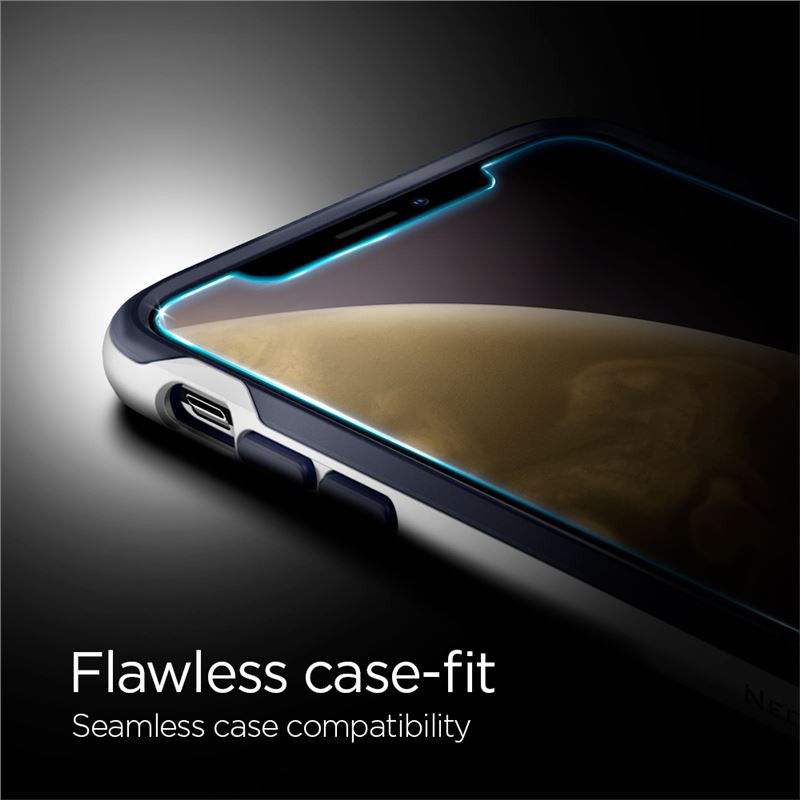 Spigen Glas.tR EZ Fit, zaštitno staklo za telefon - iPhone XR