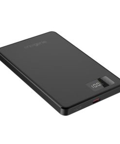 Gembird 15 W Magnetic wireless powerbank with LCD, 5000 mAh, black
