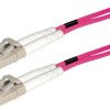 Transmedia Fibre optic MM OM4 Duplex Patch cable LC-LC 2m