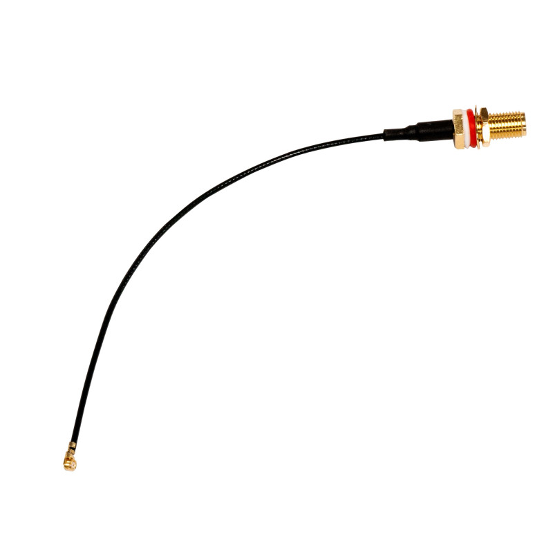 Mikrotik U.fl-SMA ženski pigtail kabel, za spajanje LTE kartice na vanjsku antenu (ACSMAUFL)