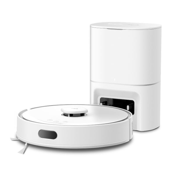 TP-Link Tapo RV30 Max Plus, 5300Pa Hyper Suction Robot Vacuum Mop Smart Auto-Empty Dock
