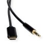 Roline adapter USB-C - 3.5mm audio, M/M, 3.0m