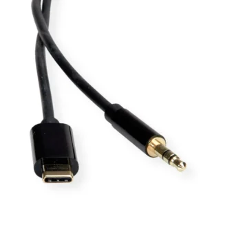 Roline adapter USB-C - 3.5mm audio, M/M, 3.0m