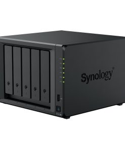 Synology DS1525+ DiskStation 5-bay NAS server, AMD Ryzen V1500B, Memory: 8 GB, LAN:2x 2.5GbE, 2x USB 3.2 Gen1, 2x USB-C