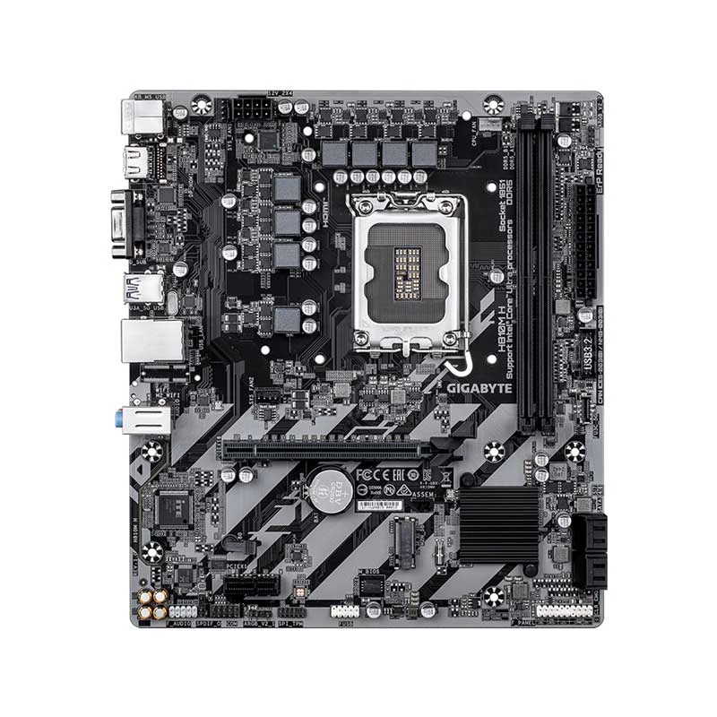 Gigabyte MB H810M H, S.1851, 2xDDR5/6400MHz, PCIe 4.0, G-LAN, VGA/HDMI, mATX